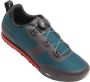 Giro Tracker MTB-schoenen Harbour Blue Bright Red Heren - Thumbnail 3