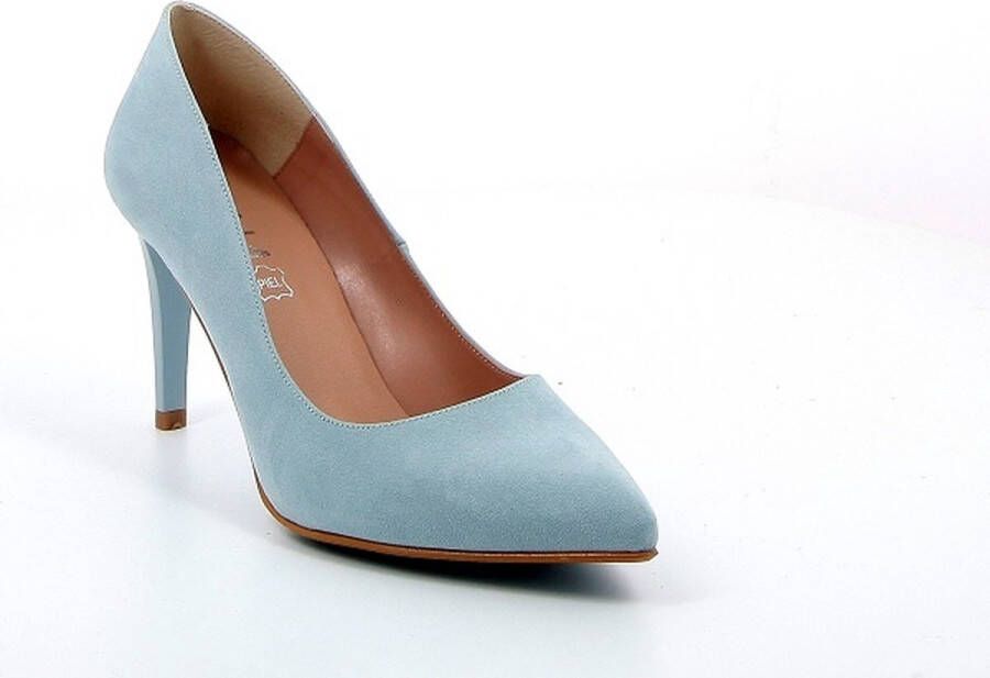 Giulia Pumps Blauw ImitatiesuÃ¨de 140378 Dames Imitatiesuède - Foto 11