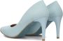 Giulia Pumps Blauw ImitatiesuÃ¨de 140378 Dames Imitatiesuède - Thumbnail 13