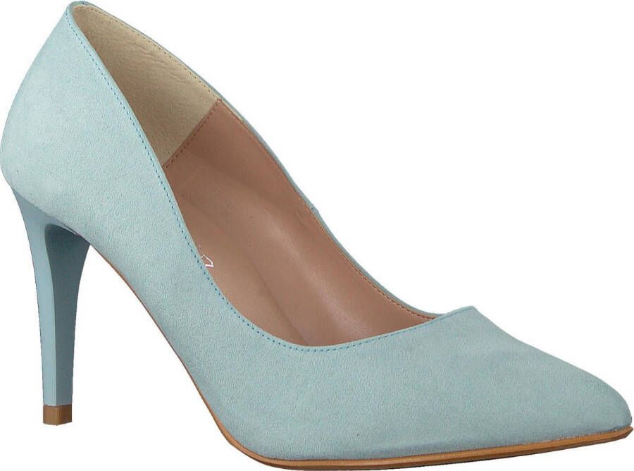 Giulia Pumps lichtblauw Imitatiesuede valt klein bestel een maat groter - Foto 4