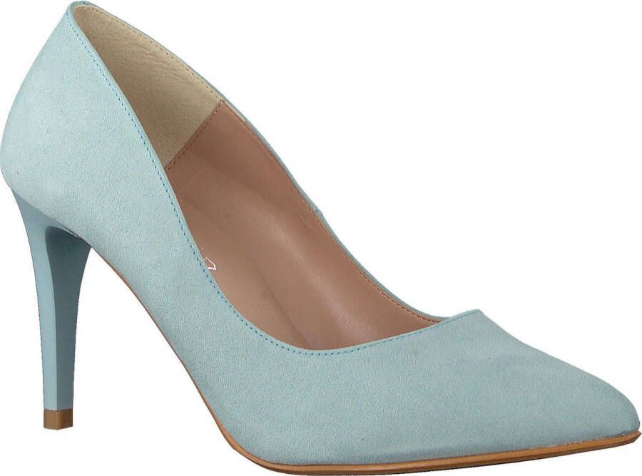 Giulia Pumps Blauw ImitatiesuÃ¨de 140378 Dames Imitatiesuède - Foto 4