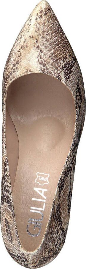 Giulia Pumps slangenprint Imitatieleer 140304 Dames