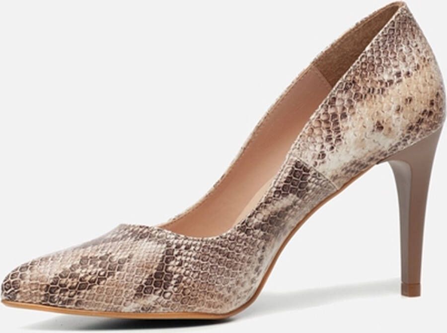 Giulia Pumps slangenprint Imitatieleer 140304 Dames