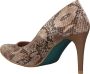 Giulia Pumps slangenprint Imitatieleer 140304 Dames valt als - Thumbnail 6