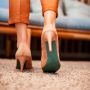 Giulia Pumps Taupe ImitatiesuÃ¨de 140323 Dames Imitatiesuède - Thumbnail 4