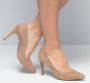 Giulia Pumps Taupe ImitatiesuÃ¨de 140323 Dames Imitatiesuède - Thumbnail 9