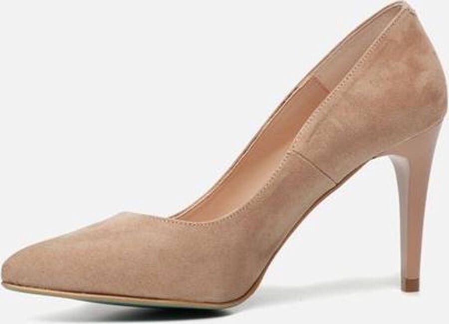 Giulia Pumps taupe Imitatiesuede Dames