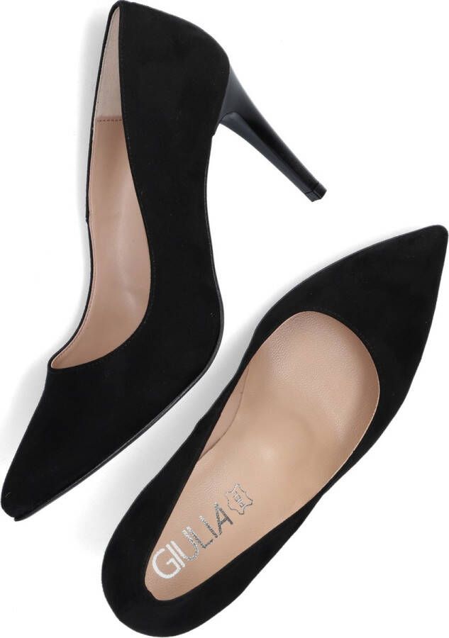 Giulia Pumps zwart Imitatiesuede Dames