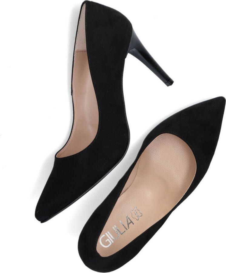 Giulia Pumps zwart Imitatiesuede Dames