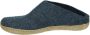 Glerups B 10 00 Volwassenen Heren pantoffels Kleur Blauw - Thumbnail 4