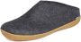 Glerups Slipper met rubber zool-Zwart - Thumbnail 5