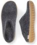 Glerups Slipper met rubber zool-Zwart - Thumbnail 7