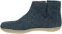 Glerups Gezellige Wollen Pantoffels Blue - Thumbnail 6
