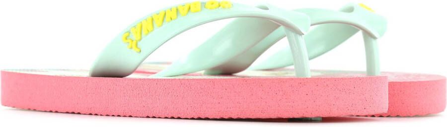 Go Banana's Flipflops Meisjes Pink Alpaca Print |