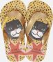 Go Banana's Flipflops Meisjes Yellow Cat Print | Go Banana' - Thumbnail 12