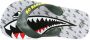 Go Banana's Shark slipper Slippers Jongen grijs multi - Thumbnail 6