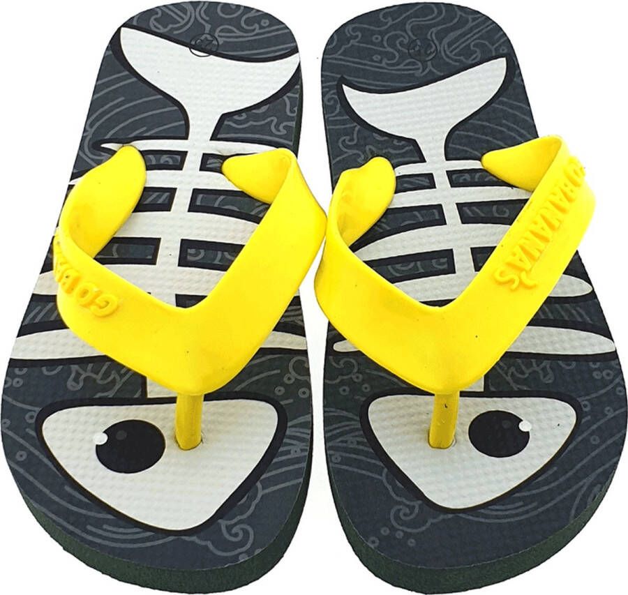 Go Bananas Flipflops | Jongens | Green White Yellow | | Go Banana's - Foto 7