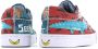 Go Banana's Go Banana&apos s Sneakers GB_ALLIGATOR L Blauw Rood - Thumbnail 11