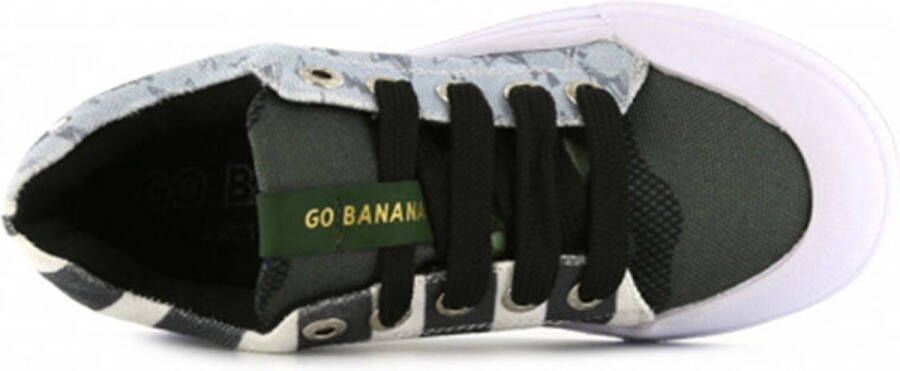 Go Banana's Sneakers Jongens Light Blue Canvas