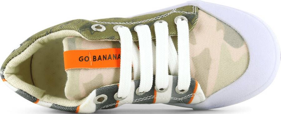 Go Banana's Sneakers Jongens SHARK PRINT Canvas