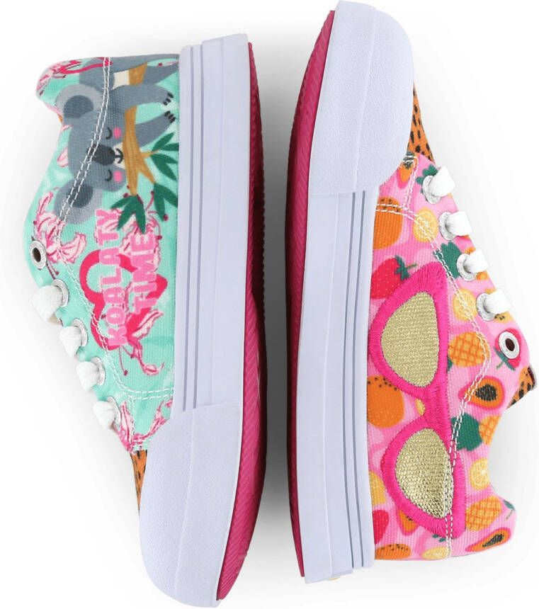 Go Banana's Koala sneakers mintgroen Meisjes Textiel All over print 30 - Foto 9