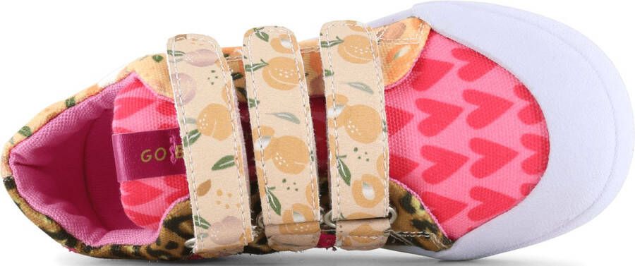 Go Banana's Sneakers Meisjes PEACH Canvas