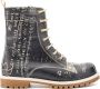 GOBY Artwork Boots Laars Laarzen Damesboots Dames laarzen Longboots Handmade - Thumbnail 1