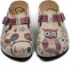 GOBY Garden Heaven Clogs Slippers Slipper Klompen Hoge kwaliteit Handmade Bloe print - Thumbnail 5