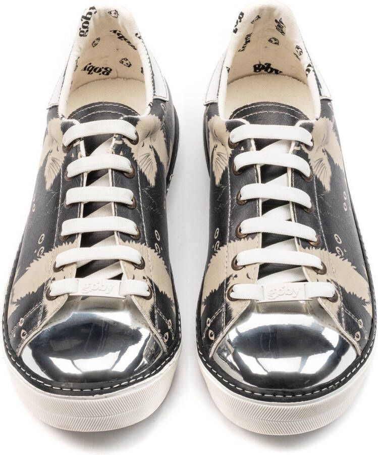 GOBY Ocelot Sneakers Handmade Premium Kwaliteit Kattenprint