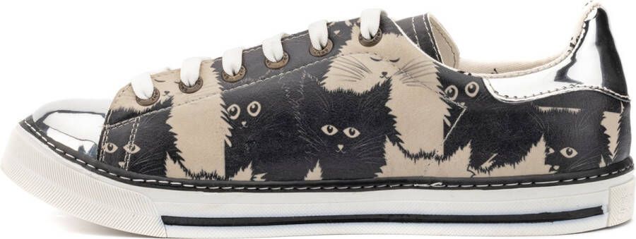 GOBY Ocelot Sneakers Handmade Premium Kwaliteit Kattenprint