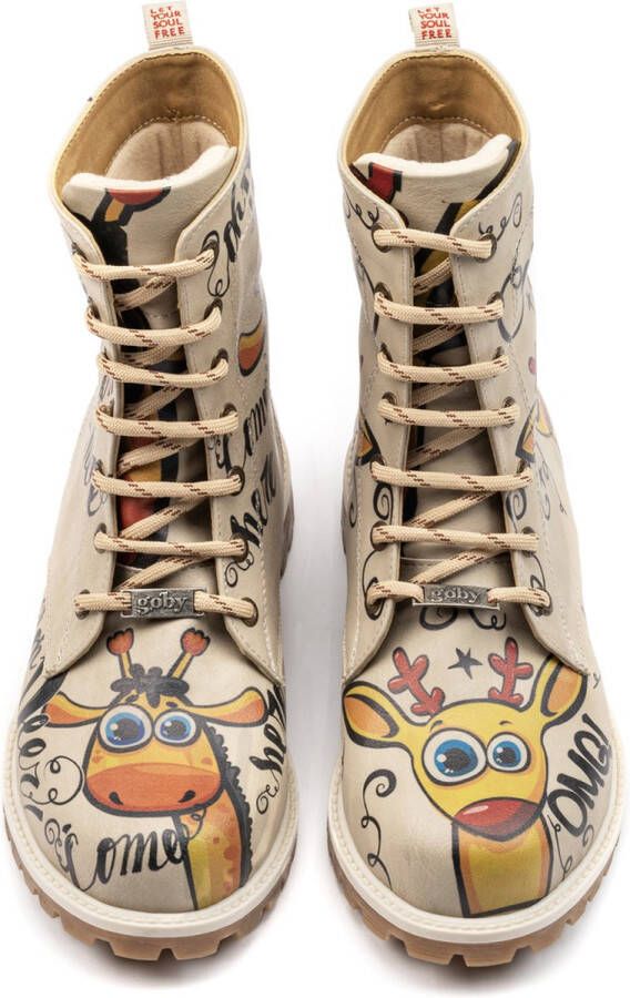 GOBY Ooo My deer Boots Laars Laarzen Damesboots Dames laarzen Longboots Handmade