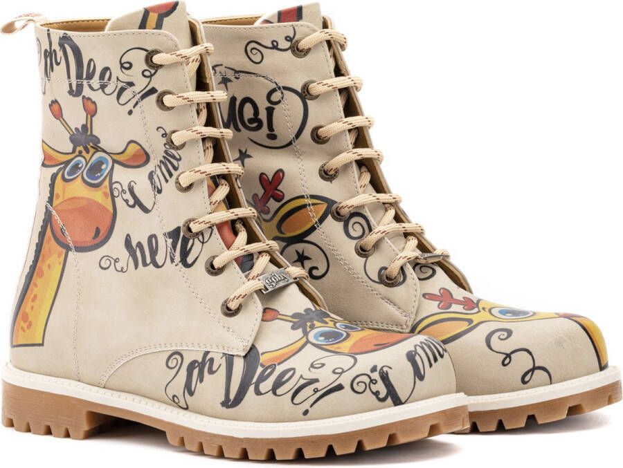 GOBY Ooo My deer Boots Laars Laarzen Damesboots Dames laarzen Longboots Handmade