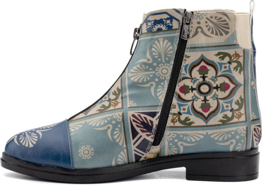 GOBY Tile Enkel Laars Damesboots Handmade