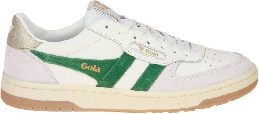 Gola Hawk Wit-Groene Sneaker