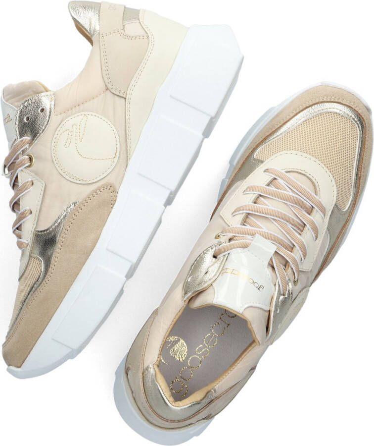 Goosecraft Aspen Women Lage sneakers Leren Sneaker Dames Beige