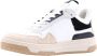 Goosecraft Blake Men Lage sneakers Leren Sneaker Heren Wit - Thumbnail 5