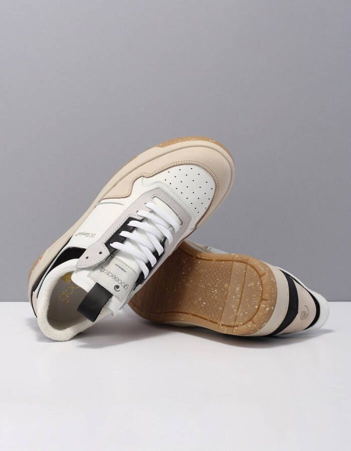 Goosecraft Blake Men Lage sneakers Leren Sneaker Heren Wit - Foto 11