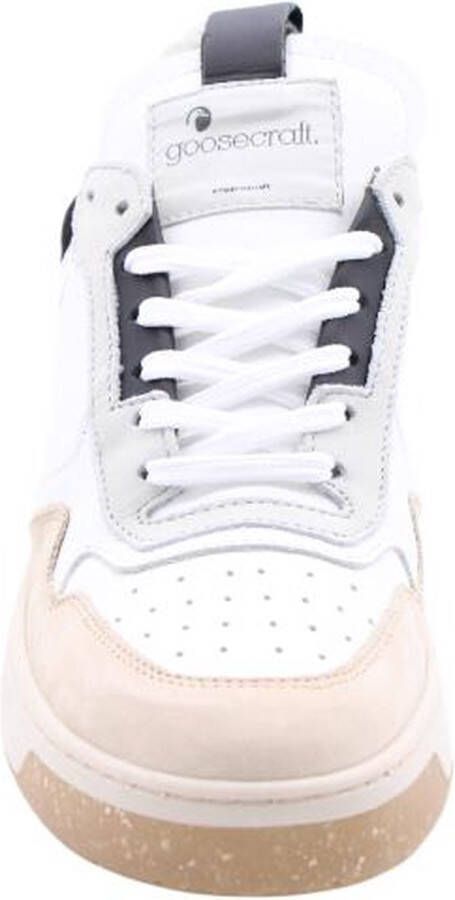 Goosecraft Blake Men Lage sneakers Leren Sneaker Heren Wit - Foto 6