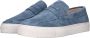 Goosecraft Blauwe Suède Loafer Sneaker Hybride Blue Heren - Thumbnail 7