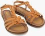 Graceland Bruine sandalen gevlochten - Thumbnail 9
