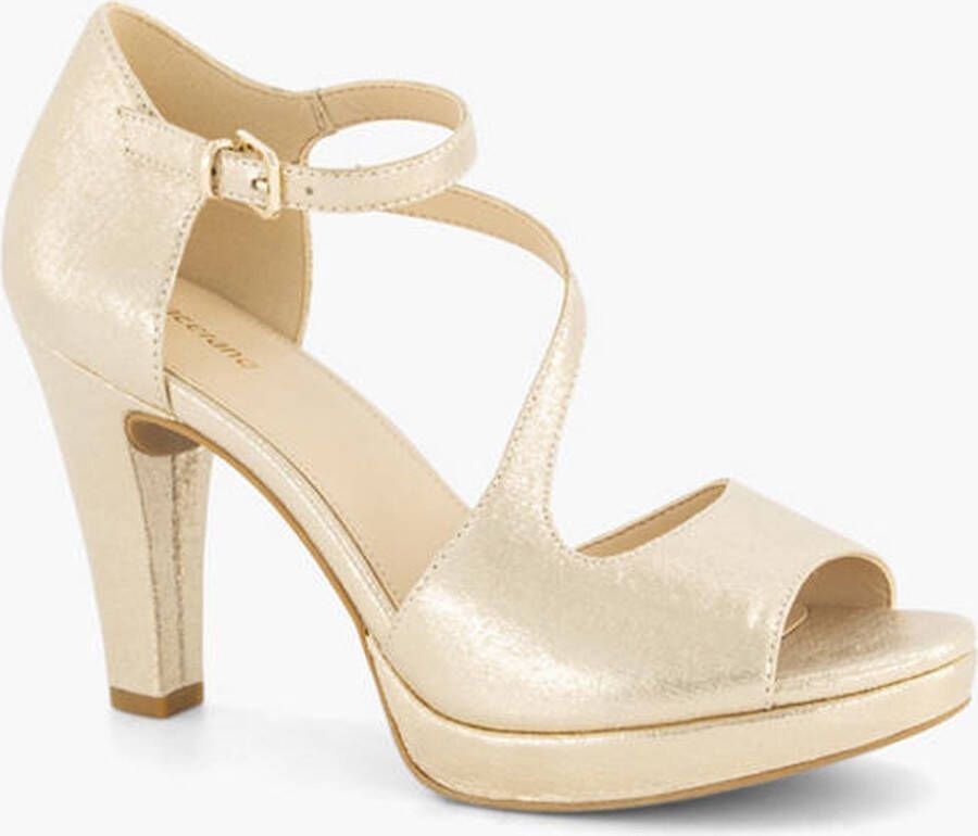 Graceland sandalettes goud - Foto 6
