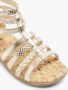 Graceland Gouden sandaal gevlochten - Thumbnail 5