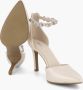 Graceland pumps met strass steentjes off white - Thumbnail 6