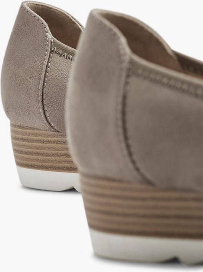 Graceland Taupe pump sleehak