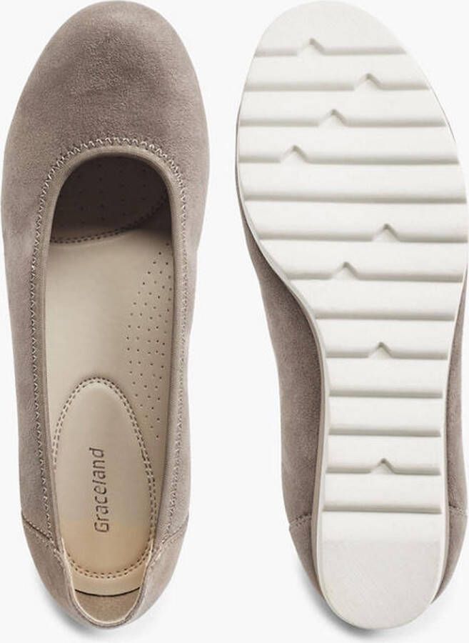 Graceland Taupe pump sleehak