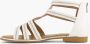 Graceland Witte sandaal steentjes - Thumbnail 6