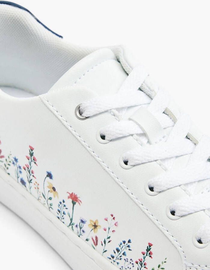 Graceland Witte sneaker bloemen