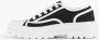 Graceland Zwarte canvas chunky sneaker - Thumbnail 2