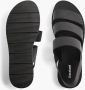 Graceland Zwarte sandaal elastisch - Thumbnail 4
