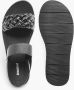 Graceland Zwarte sandaal gevlochten - Thumbnail 5